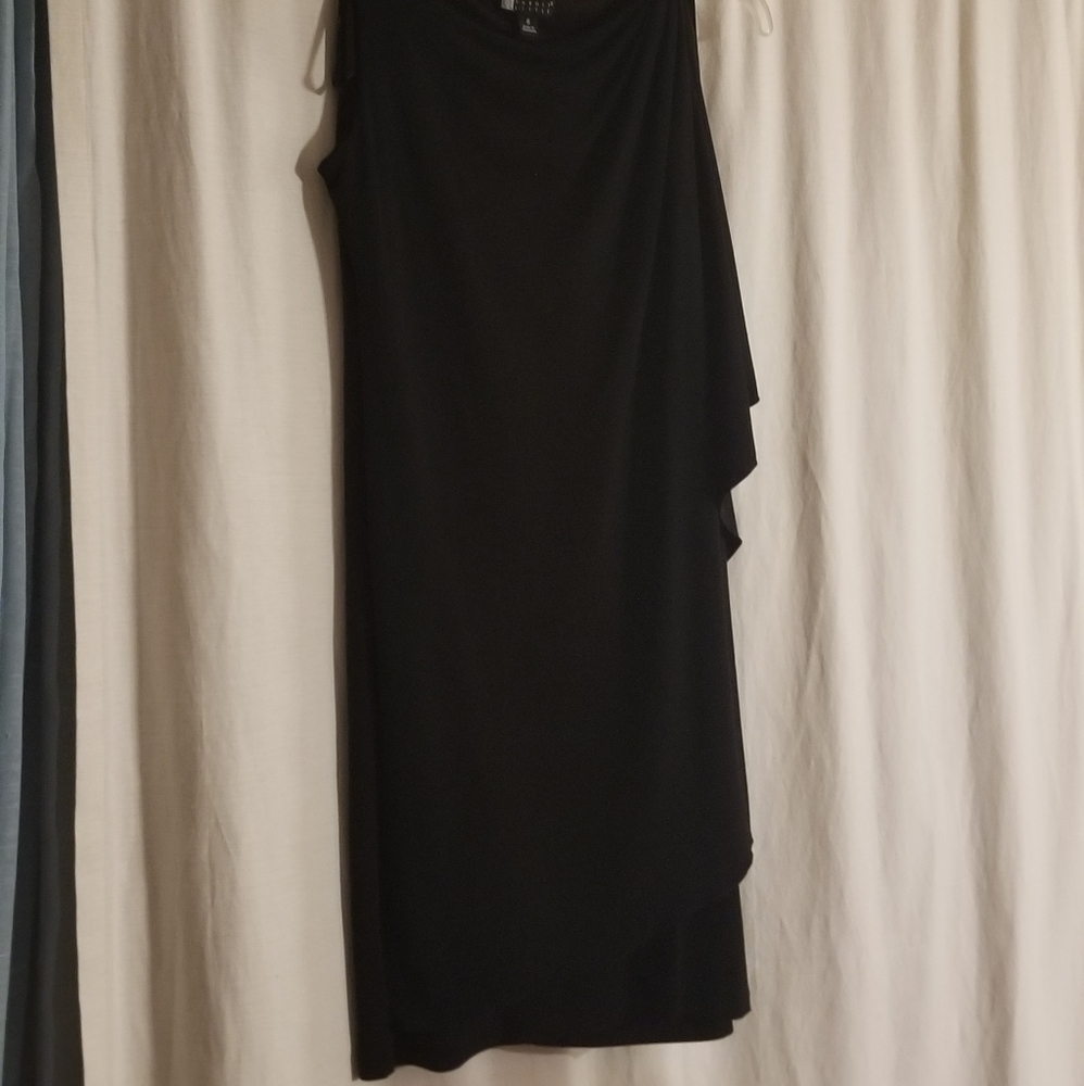 Carole Little Black Shift Dress